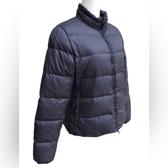 Dover Black Quilted Packable Down Jacket Coat Size Large - Picture 4 of 7